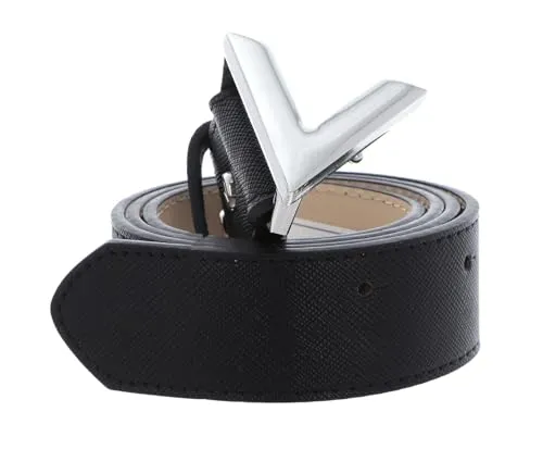 VALENTINO BAGS Synthetikgürtel schwarz W100 - Gürtel aus 100% Polyurethan, stylish und langlebig, ideal für den casual Look.