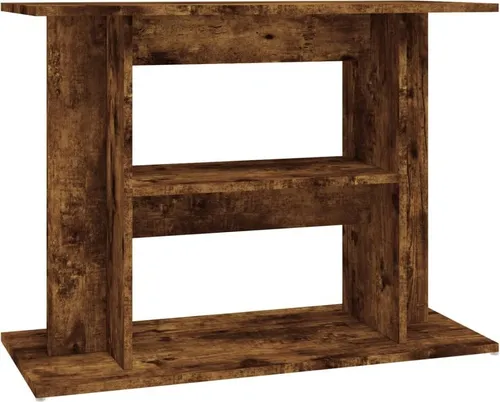 vidaXL Aquariumständer Räuchereiche 80x35x60 cm