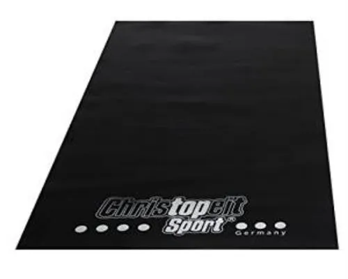 Christopeit Bodenschutzmatte 120x60 cm - Turn- & Bodenmatten, schützt den Boden vor Kratzern und Dämpfung bei Fitnessaktivitäten, ideal für Heimtrainer und Yoga.