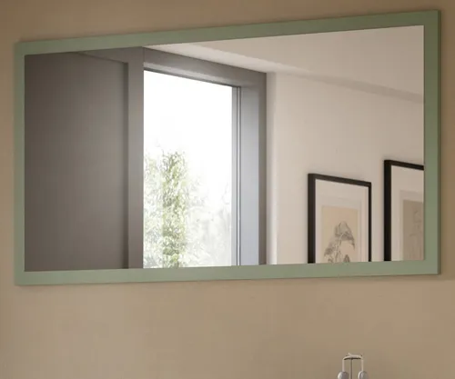 Inn.Furn Garderobenspiegel 'Loreno' in Grün, 106x55 cm in grün von InnoFurn