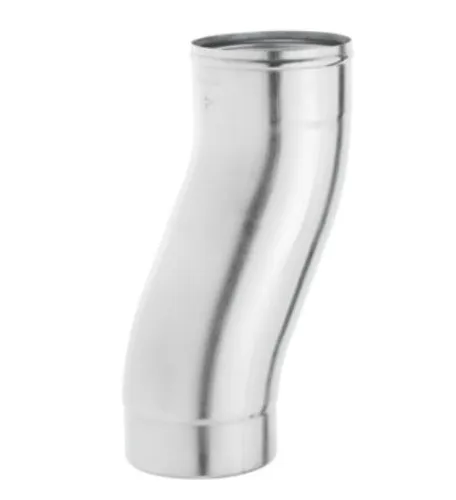 Sockelknie Sockelbogen Etagenbogen Fallrohr Regenrohr Titanzink Ausladung 60 mm