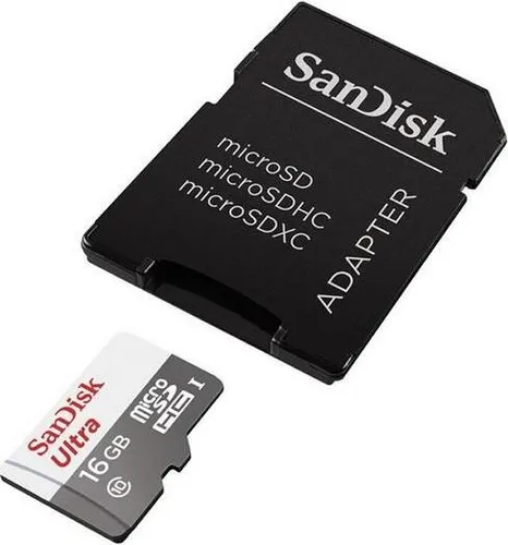 Mikro SD Speicherkarte mit Adapter SanDisk SDSQUNS-GN3MA C10 80 MB/s-100 MB/s