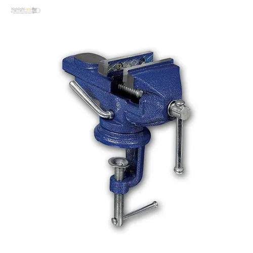 Mini Schraubstock mit Tischklemme, drehbar 360°