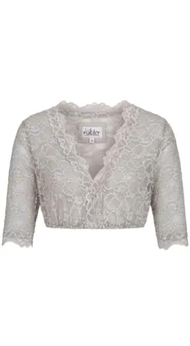 Nübler Dirndlbluse Damen in silber von Nübler