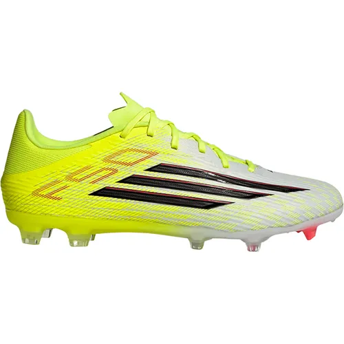 adidas Unisex F50 League Fußballschuhe, Team Solar Yellow, 43 1/3 EU - Leichte Fußballschuhe mit regulärer Passform, ideal für festen und vielseitigen Untergrund. Perfekt für präzise Bewegungen und Kontrolle auf dem Platz.