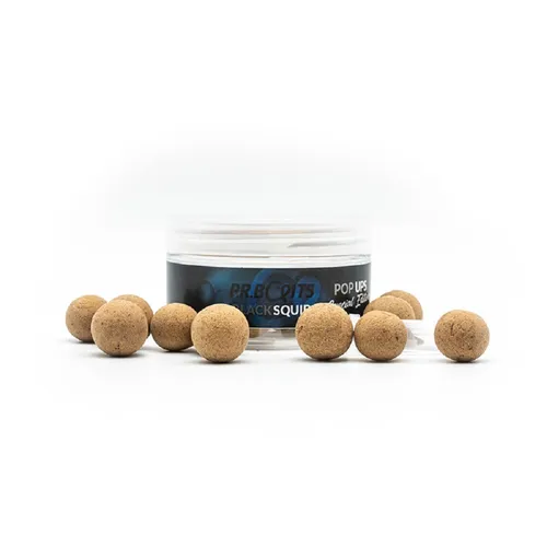 P.R. Baits  Black Squid Special Edition Pop Ups  14-16mm +Liquid  Karpfenangeln