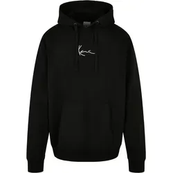 Karl Kani KKMQ12006 Signature Hoodie - Herren-Sweatshirt in Schwarz, aus 65% Baumwolle und 35% Polyester, mit Kapuze für ultimativen Tragekomfort und modernen Look – ideal für jeden Anlass.
