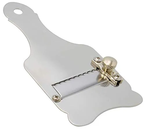 Gourmethobel 44012 aus Edelstahl mit verstellbarer Klinge für Käse, Trüffel, Schokolade oder Pilze.