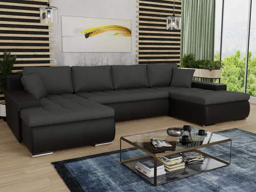 Produktbild Faris U-Form Wohnlandschaft mit Schlaffunktion