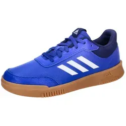 Adidas Tensaur Sportschuhe für Kinder, Team Royal Blue - Sneaker mit regulärer Passform und Schnürverschluss, aus recyceltem Obermaterial und mit nicht markierender Gummisohle – ideal für aktive Kids.