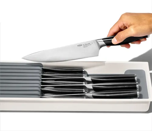 OXO Good Grips Schubladeneinsatz Kompakte Schubladeneinlage für bis zu 9 Messer (1 St)