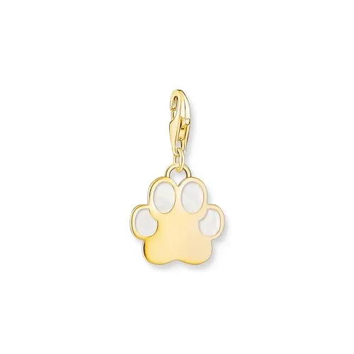 Thomas Sabo Hundepfote-Charm vergoldet 2014-427-39 in gold von THOMAS SABO