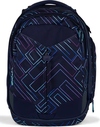 Satch Match 2024 Purple Laser - Schulranzen für Schule und Freizeit - Der NEUE Satch Match ist ideal für Schule und Freizeit! Mit einem erweiterbaren Fach bietet er ausreichend Platz für einen Helm oder andere Utensilien.