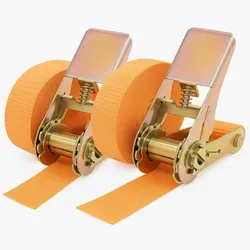 Baumarktplus 2 Stück Spanngurte mit Ratsche Zurrgurt 6m 1000kg 1-tlg zur Ladungssicherung