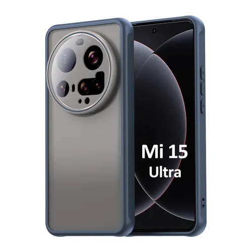 Handyhülle für Xiaomi 15 Ultra Matt Stoßfest Schutzhülle Back cover in Blau