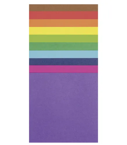 folia Origami-Faltblätter PREMIUM BASIC 100 x 100 mm 65 g/qm 100 Blatt