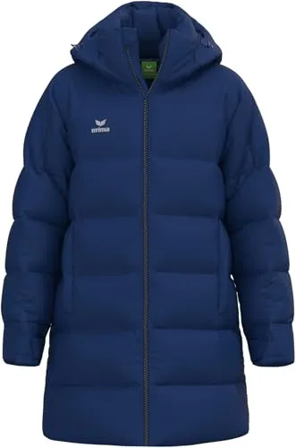 Erima Herren PREMIA Parka (2062411) - Wetterfester Parka in new navy, Größe S - Funktionsjacke mit 5.000 mm Wassersäule, ideal für kalte und nasse Tage, ausgestattet mit gefütterter Kapuze und praktischen Reißverschlusstaschen.