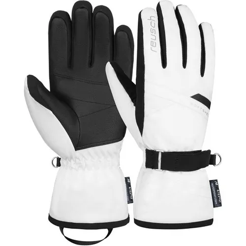 REUSCH Damen Handschuhe Reusch Helena R-TEX XT - Wasserdicht und Atmungsaktiv - Skihandschuhe mit PrimaLoft Gold Isolation für optimale Wärme und Komfort. Ideal für winterliche Outdoor-Aktivitäten, perfekt bei eisigen Temperaturen.