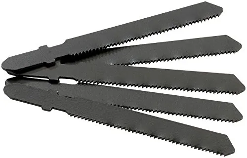 AGT Zubehör zu Stichsägeblatt Metall: Sägeblatt für Metall zur Stichsäge AW-10.st & AW-18.st, 5 Stück (Stichsäge Metallsägeblatt, Elektro, Stichsägeblätter)