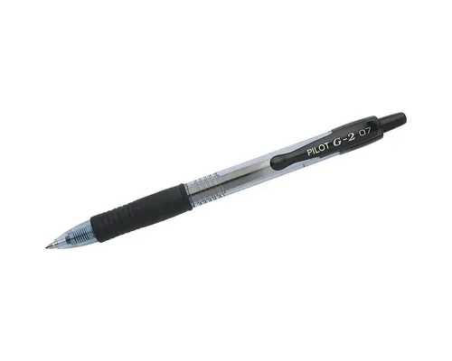 Pilot G207 Gelschreiber 0,7 mm - 12 Stück schwarz - Gelschreiber in Schwarz mit Druckmechanik, ideal für präzises Schreiben und Zeichnen, perfekt für Schule und Büro.