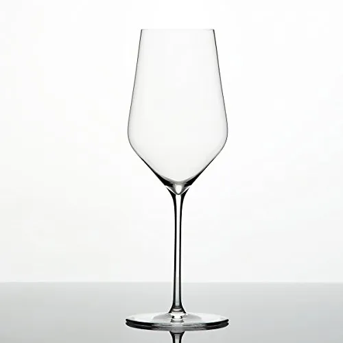 Zalto Denk´Art Weißwein Gläser im 2-er Geschenkkarton - Mundgeblasene, spülmaschinenfeste Gläser aus klarem Kristallglas, ideal für Weißwein, mit einzigartigen Winkeln von 24°, 48° und 72° für ein unvergleichliches Trinkerlebnis.