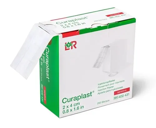 CURAPLAST Inj.-Pflaster sensitiv 2x4 cm von Curaplast