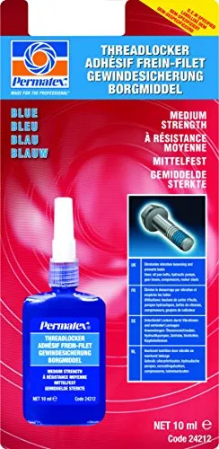 PERMATEX Gewinde- Sicherung + Kleber BLAU 10ml MITTELFEST original - 24212PER