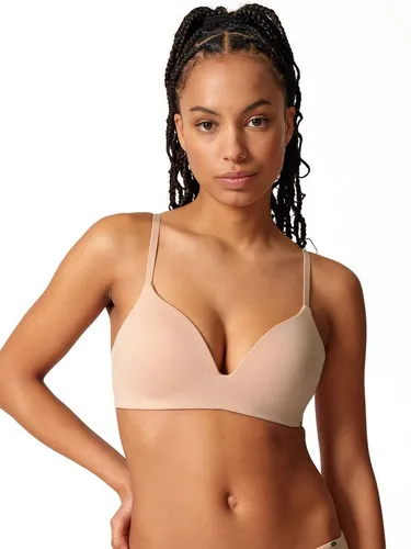 SKINY Damen Da. Triangel gepaddet BH, beige, 85A