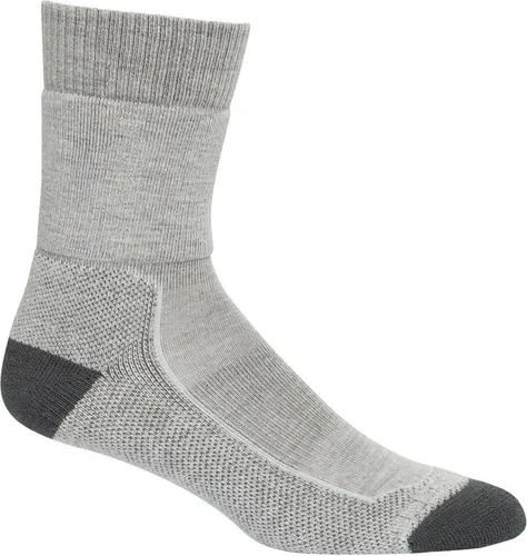 ICEBREAKER Damen Anatomica Hike Medium Crew Socken - Strapazierfähige und atmungsaktive Wandersocken mit anatomischer Passform, geruchshemmend dank Merinowolle, ideal für Allround-Wanderungen und Rucksacktouren.