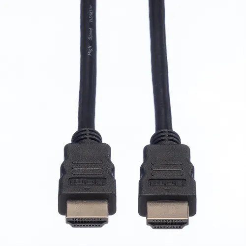 HDMI High Speed Kabel mit Ethernet 15 m - Videokabel & -stecker, unterstützt 4K Auflösung bei 30Hz für gestochen scharfe Bilder und nahtlose Übertragung.