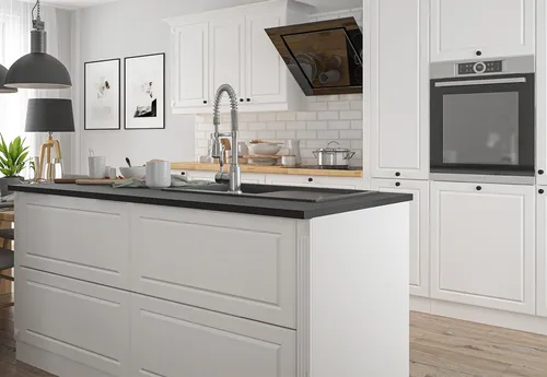 Küchenzeile PESCARA mit Kücheninsel von Feldmann-Wohnen