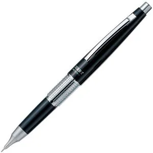 Pentel Druckbleistift Kerry P1037-C, HB, 0.7mm - Druckbleistift aus hochwertigem Metall mit perfektem Gleichgewicht, nachfüllbar mit Feinminen und Radierstück. Ideal für präzises Schreiben und Zeichnen.
