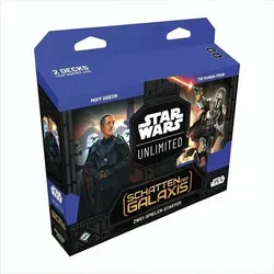 Star Wars Unlimited - Schatten der Galaxis (Zwei-Spieler-Starter) - Gesellschaftsspiel für 2 Spieler, mit 2 vorgefertigten Decks (Mandalorianer & Moff Gideon) und exklusiven Karten, ideal für Einsteiger und Sammler. Taucht ein in die aufregende Star Wars-Welt!