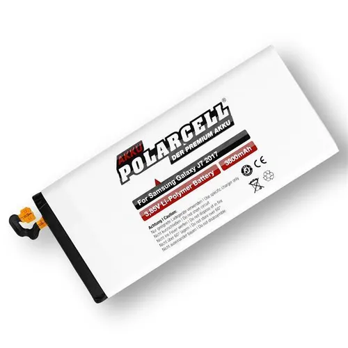 PolarCell Akku für EB-BA720ABE - Samsung Galaxy J7 2017 3800mAh Batterie Handy