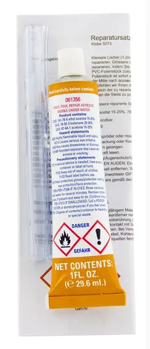 Steinbach Poolfolie Unterwasser Reparatur-Set für Folien, Blau, 2-teilig