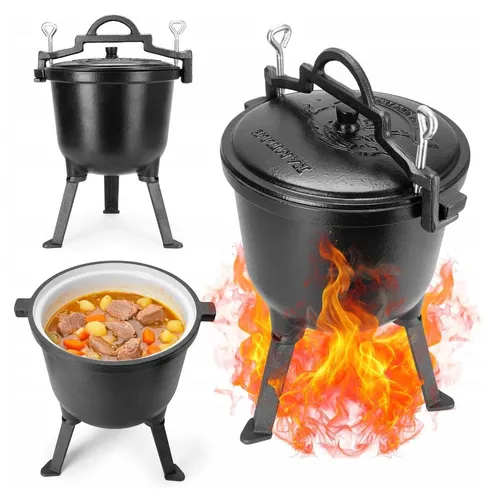 KAMILLE Gusseiserner Jagdkocher 15 l von Kamille