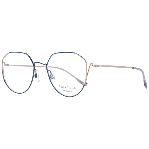 Ana Hickmann Brille HIY1004 06A 50 Damen Blau – Stilvolle Panto-Brille