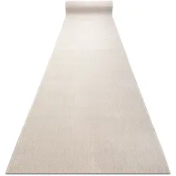Läufer Sisal Sion Melange Flach Gewebt Creme 70x100 cm von RugsX