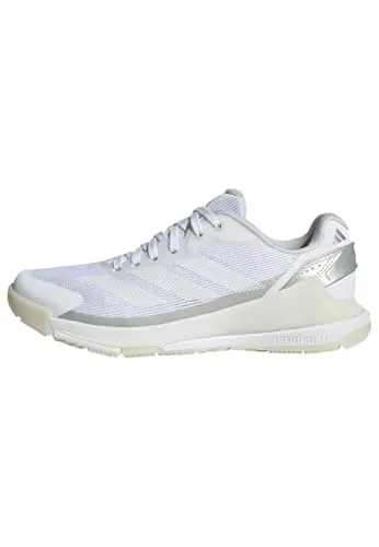 adidas Damen Crazyquick Lightstrike Padel Shoes, FTWR White/FTWR White/Zero met., 38 EU - Sportliche Padel-Schuhe mit Lightstrike-Dämpfung für optimalen Komfort und Flexibilität. Ideal für dynamische Spiele auf dem Platz.