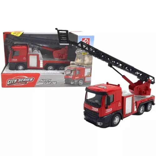 Straż Pożarna z drabiną 1:32 Maksik 6920179507381