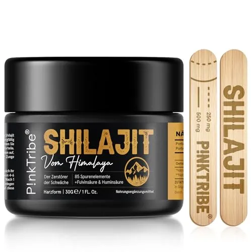 Shilajit Reines Himalaya Shilajit-Harz, Gold Qualität