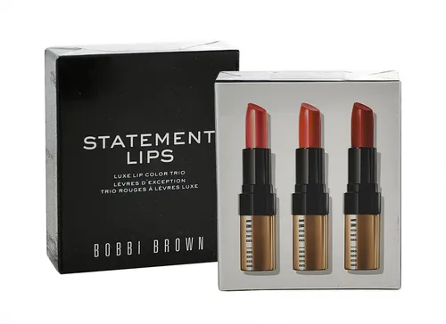 Bobbi Brown Luxe Lip Color Trio Set – Lippenstift in 3 Farben - Entdecken Sie das Luxe Lip Color Trio Set mit den Farbtönen Retro Coral, Retro Red und Sunset Orange. Perfekt für jeden Anlass, sorgt es für ein strahlendes Lippen-Make-up.