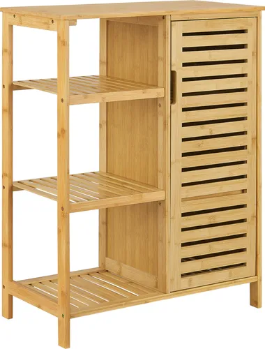 [en.casa] Badezimmerschrank Vetlanda aus Bambus