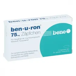 Ben-u-ron 75mg Zäpfchen