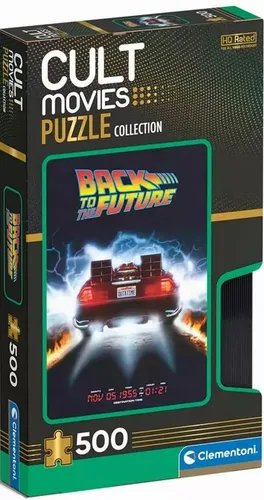 Puzzle 500 elementów. Kultowe filmy. Powrót do przyszłości Clement 8005125351107