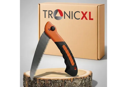 TronicXL Handsäge Klappsäge Astsäge Handsäge klappbar Outdoor Garten Holz Kunststoff