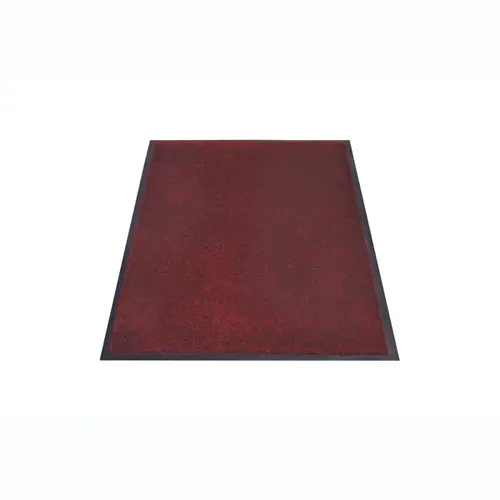 Schmutzfangmatte Miltex Olefin rot 122 x 244 cm - Diverse Matten für Übergangsbereiche, besonders schnelltrocknend und geruchsfrei, ideal für stark frequentierte Innenräume und schützt Ihre Böden.