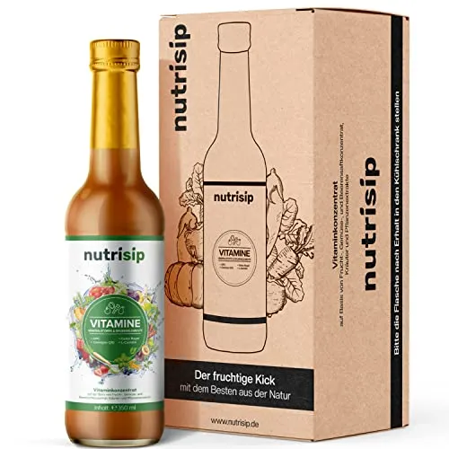 Flüssiges Multivitamin Mikronährstoffkonzentrat mit über 75 Zutaten – 350ml