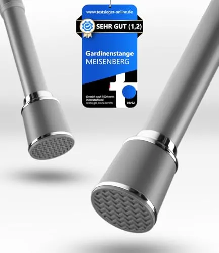 Gardinen- & Vorhangstangen Grau von MEISENBERG