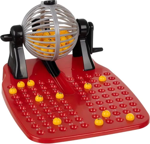 Bingomühle Bingotrommel mit 90 Kugeln